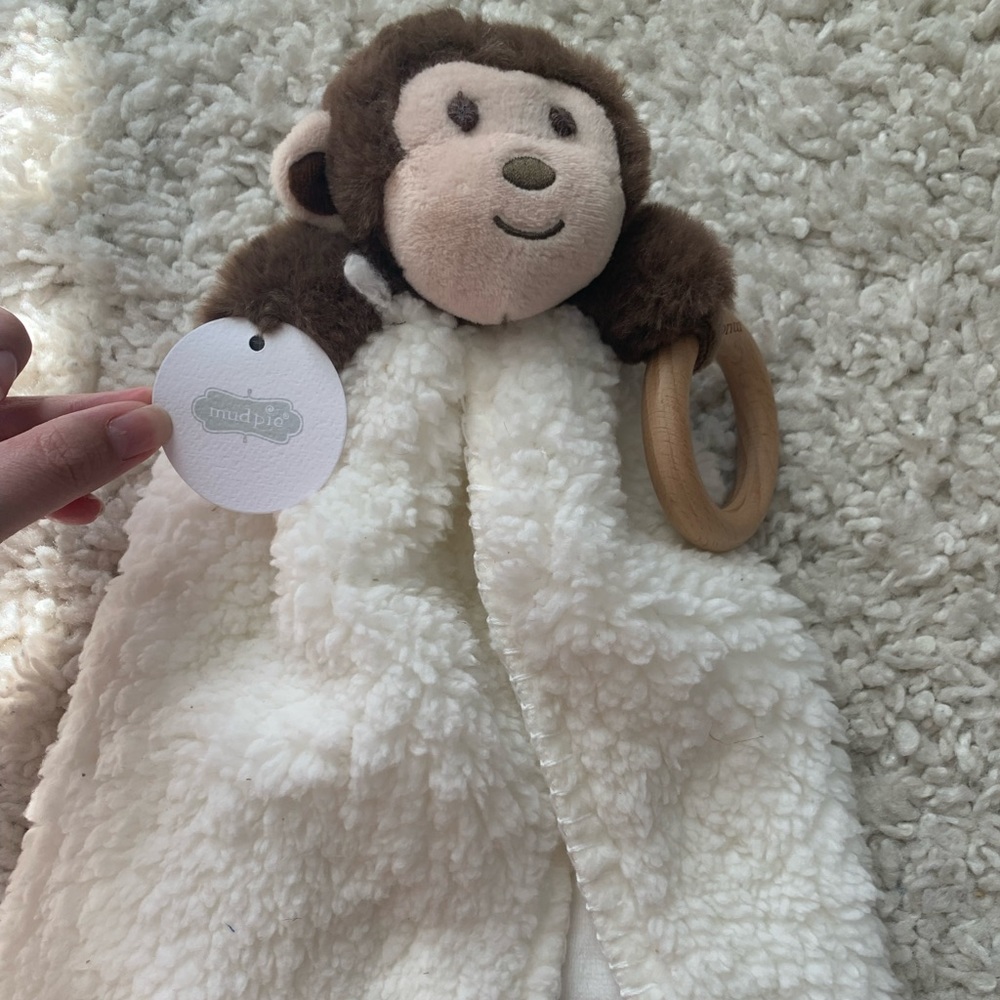 Mudpie monkey lovey NWT
